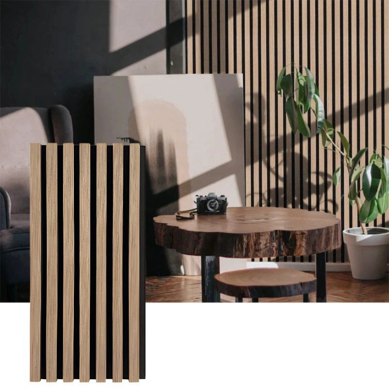 Как акустичният стенен панел Wonear Wood Slat подобрява поглъщането на звука в интериора?