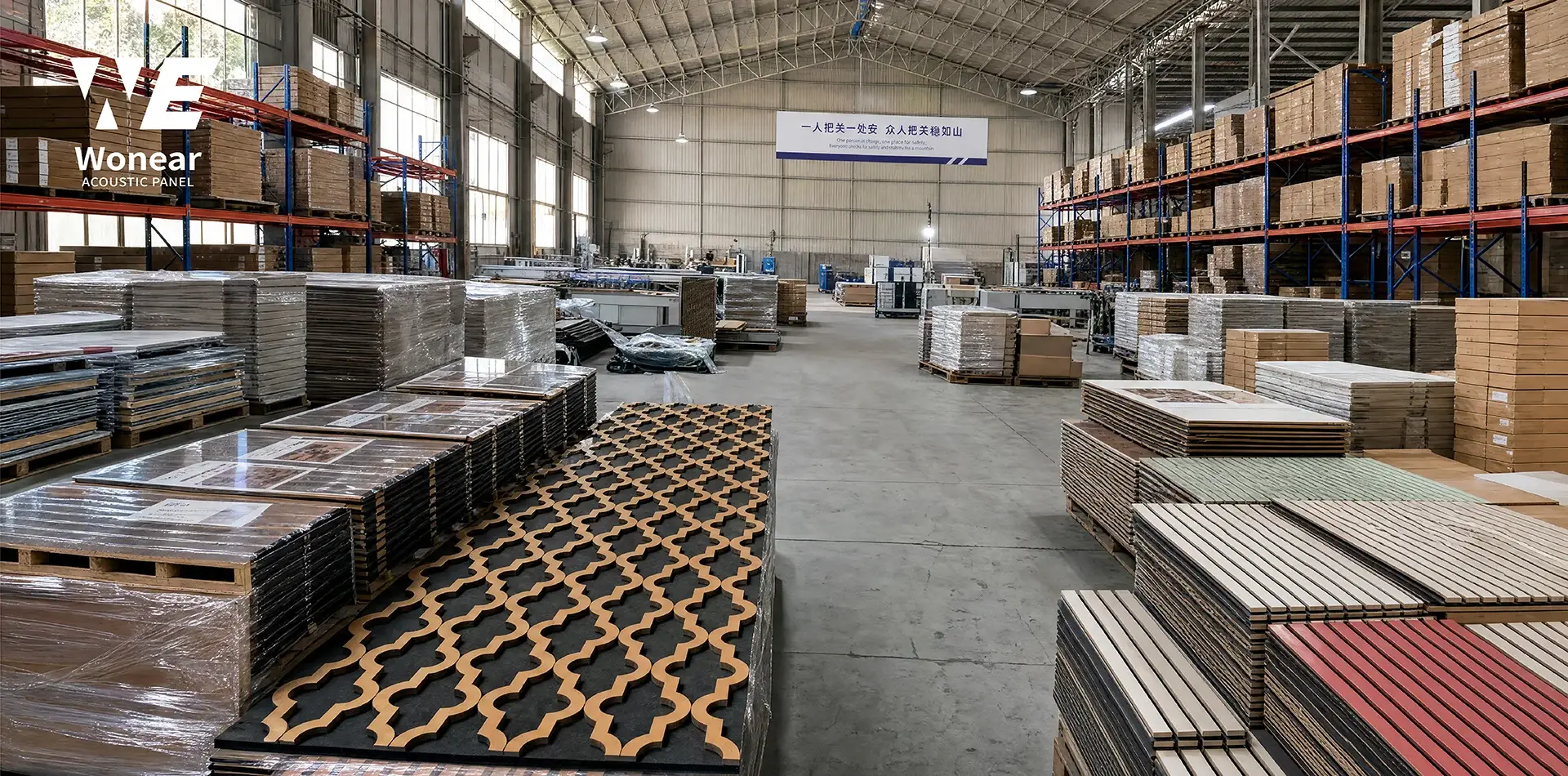 Китайска фабрика за MDF акустични панели