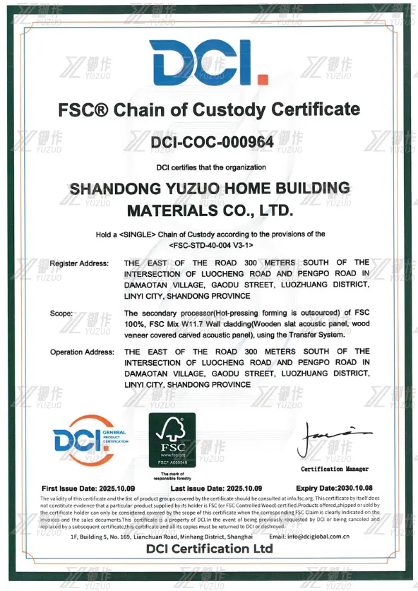 Certificates & Compliance